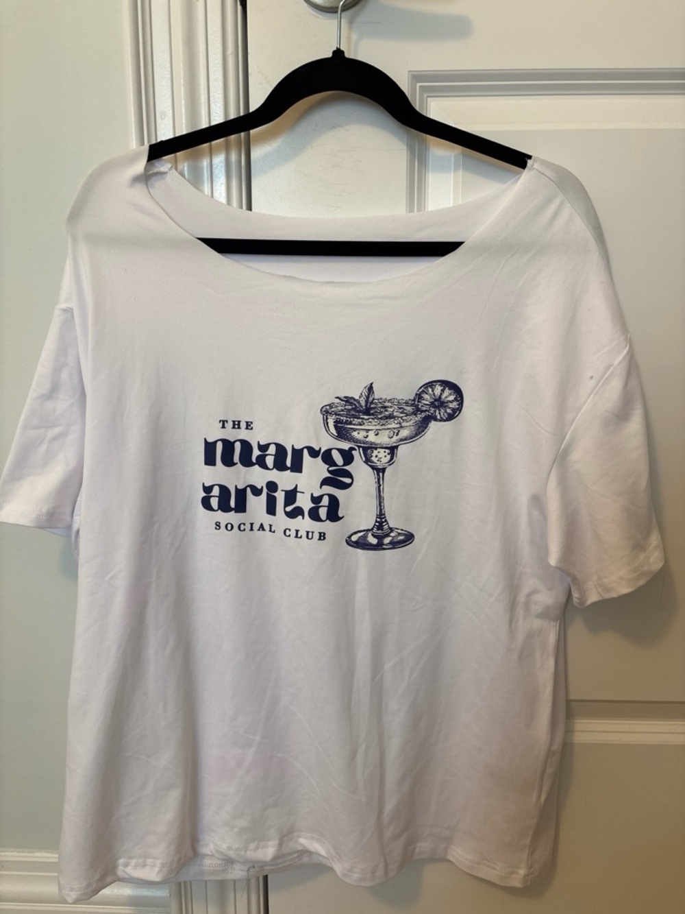 Garage White Short Sleeve 'Margarita Social Club' Graphic Tee